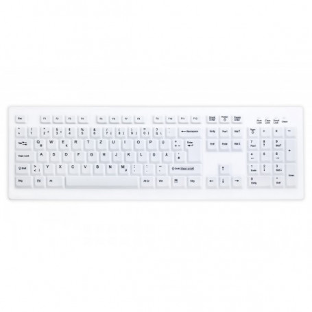 Clavier lavable désinfectable Active Key AK-C8100F USB Blanc 159,99 €