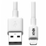 Tripp Lite M100-003-WH câble Lightning 1 m Blanc