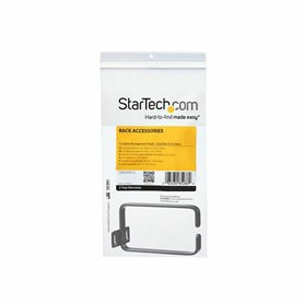 StarTech.com Anneau Métallique Gestion de Câbles Vertical pour Racks de Serveur 1U - 5