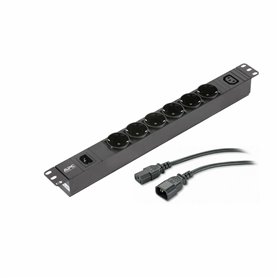 APC EPDU1010B-SCH unité de distribution d'énergie 7 sortie(s) CA 1U Noir