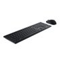 DELL KM5221W clavier Souris incluse RF sans fil QWERTY Espagnole Noir