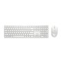 DELL KM5221W-WH clavier Souris incluse RF sans fil QWERTY Espagnole Blanc