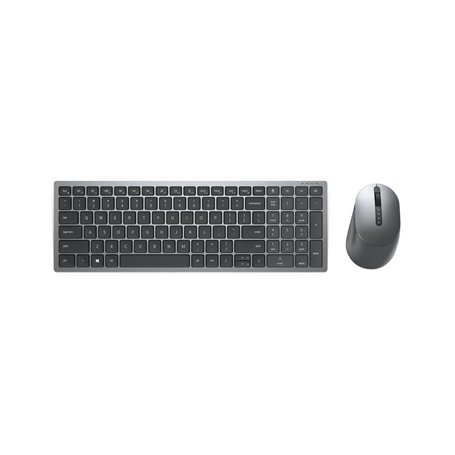 DELL KM7120W clavier Souris incluse RF sans fil + Bluetooth QWERTY Espagnole Gris