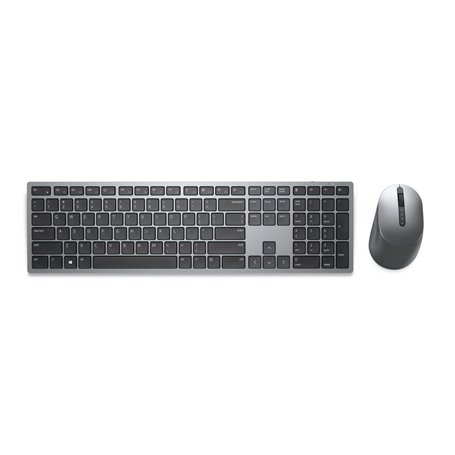 DELL KM7321W clavier Souris incluse RF sans fil + Bluetooth QWERTY Espagnole Gris