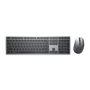 DELL KM7321W clavier Souris incluse RF sans fil + Bluetooth QWERTY Espagnole Gris