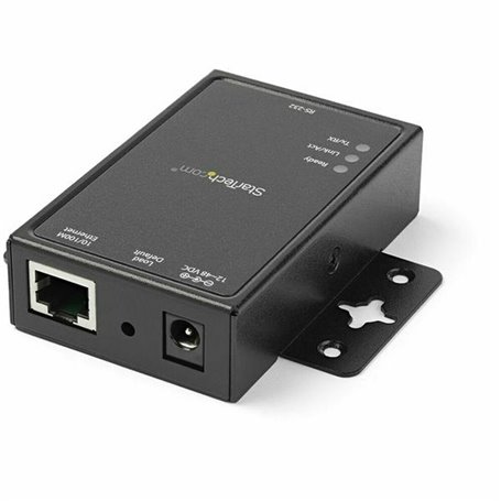 StarTech.com Serveur de périphériques série à 1 port RS232 vers IP Ethernet - Montage sur rail DIN