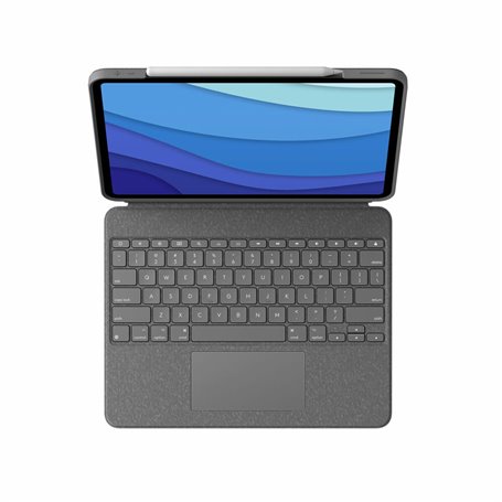 Logitech Combo Touch Gris Smart Connector QWERTY Espagnole