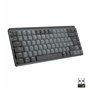 Logitech MX Mini Mechanical clavier RF sans fil + Bluetooth QWERTY US International Graphite