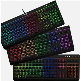 HyperX Alloy Core RGB - Gaming Keyboard (ES Layout) clavier USB Espagnole Noir