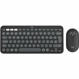 Logitech Pebble 2 Combo clavier Souris incluse RF sans fil + Bluetooth QWERTY Espagnole Graphite