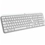 Logitech MX Keys S clavier RF sans fil + Bluetooth QWERTY Espagnole Aluminium