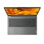 Lenovo IdeaPad 3 AMD Ryzen 7 5700U Ordinateur portable 39,6 cm (15.6") Full HD 8 Go DDR4-SDRAM 256 Go SSD Wi-Fi 5 (802.1