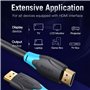 Vention AACBH câble HDMI 2 m HDMI Type A (Standard) Noir