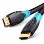 Vention AACBH câble HDMI 2 m HDMI Type A (Standard) Noir