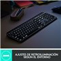 Logitech MX Keys f/ Mac clavier Bureau RF sans fil + Bluetooth QWERTY Italien Gris