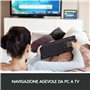 Logitech K400 Plus Tv clavier Universel RF sans fil QWERTY Italien Noir