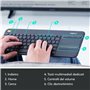 Logitech K400 Plus Tv clavier Universel RF sans fil QWERTY Italien Noir