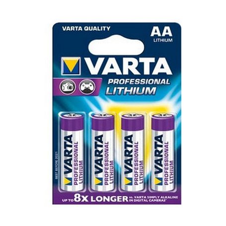 Varta 4x AA Lithium Batterie à usage unique