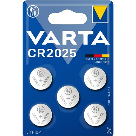 Varta 6025101415 Batterie à usage unique CR2025 Lithium