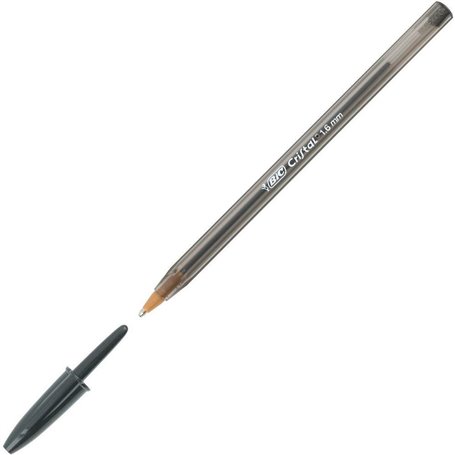 Crayon Bic Cristal Large Noir 0