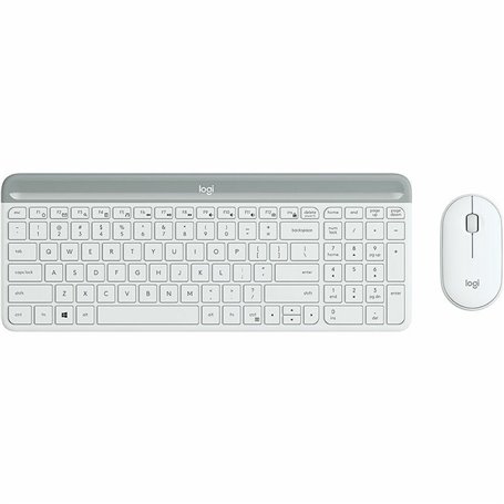 Logitech MK470 clavier Souris incluse RF sans fil Espagnole Blanc