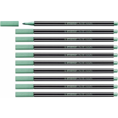 STABILO Pen 68 metallic stylo-feutre Moyen Vert 1 pièce(s)