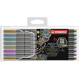 STABILO Pen 68 metallic stylo-feutre Moyen Cuivre