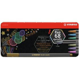 STABILO Pen68 Metallic stylo-feutre Cuivre