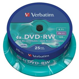 Verbatim DVD-RW Matt Silver 4