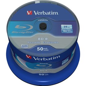 Verbatim Datalife 6x BD-R 25 Go 50 pièce(s)