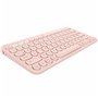 Logitech K380 Multi-Device clavier Bluetooth QWERTY Espagnole Rose