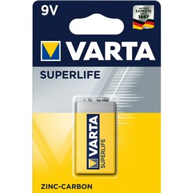 Varta Superlife 9V Batterie à usage unique Zinc-Carbone