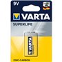 Varta Superlife 9V Batterie à usage unique Zinc-Carbone