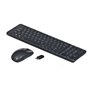 Logitech Wireless Combo MK220 clavier Souris incluse RF sans fil QWERTY Anglais Noir