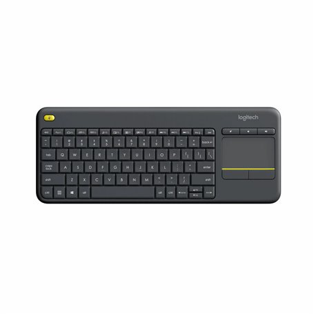 Logitech K400 Plus Tv clavier RF sans fil QWERTY US International Noir