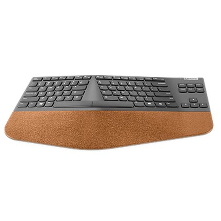 Lenovo Go Wireless Split clavier Bureau RF sans fil QWERTY Anglais britannique Gris