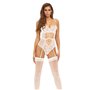 Body Bombshell Boudoir Blanc L