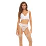 Ensemble de Lingerie Bombshell Boudoir Blanc (L)