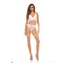 Ensemble de Lingerie Bombshell Boudoir Blanc (L)