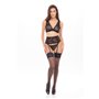 Ensemble de Lingerie René Rofé Noir (M/L)