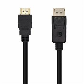 AISENS A125-0459 câble vidéo et adaptateur 1 m DisplayPort HDMI Noir