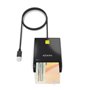 AISENS ASCR-SN06-BK lecteur de cartes à puce Intérieure USB USB 2.0 Noir