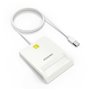 AISENS ASCR-SN07-W lecteur de cartes à puce Intérieure USB USB 2.0 Blanc