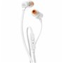 Casques avec Microphone JBL T110 Blanc