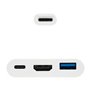 Nanocable 10.16.4302 station d'accueil USB 3.2 Gen 1 (3.1 Gen 1) Type-C Blanc