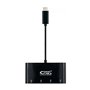 Nanocable 10.16.4401-BK hub & concentrateur USB 3.2 Gen 1 (3.1 Gen 1) Type-C Noir