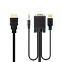 8 m HDMI Type A (Standard) VGA (D-Sub) + 3.5mm + USB Type-A