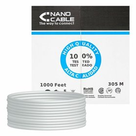 Nanocable 10.20.0304-FLEX câble de réseau Gris 305 m Cat5e U/UTP (UTP)