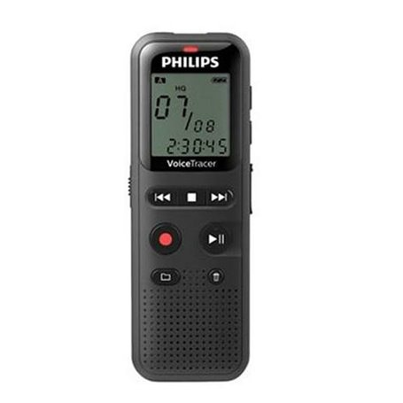 Philips VoiceTracer 8 kHz Noir