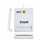 TooQ TQR-210W lecteur de cartes à puce Intérieure USB 2.0 Blanc